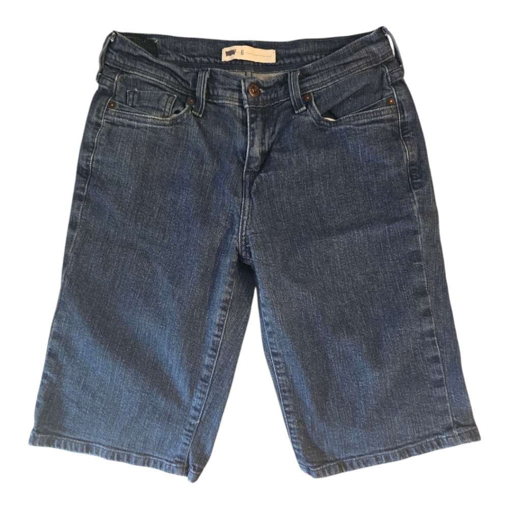 Levi's Classic Blue Denim Women's Shorts